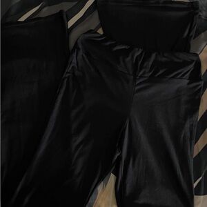 Women's Black Flare Pants